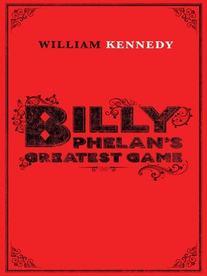 cover image of Billy Phelan's Greatest Game